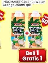 Promo Harga Indomaret Coconut Water Orange 250 ml - Indomaret
