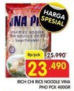 Promo Harga VINA PHO Vina Rice Noodle 400 gr - Superindo