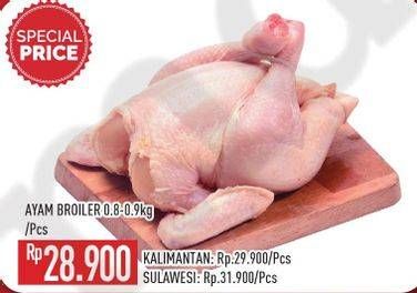 Promo Harga Ayam Broiler Utuh  - Hypermart