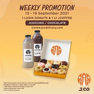 Promo Harga JCO Donuts + Jcoffee   - JCO