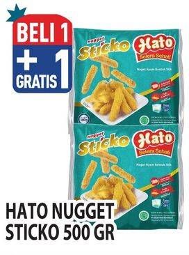 Promo Harga Hato Nugget Sticko 500 gr - Hypermart