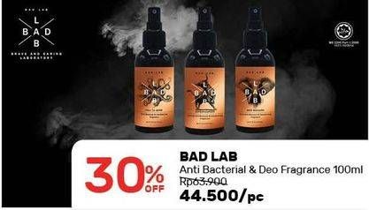 Promo Harga BAD LAB Anti-Bacterial & Deodorising Fragrance 100 ml - Guardian