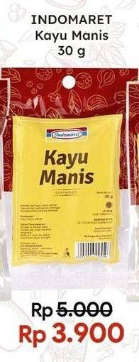 Promo Harga INDOMARET Kayu Manis 30 gr - Indomaret