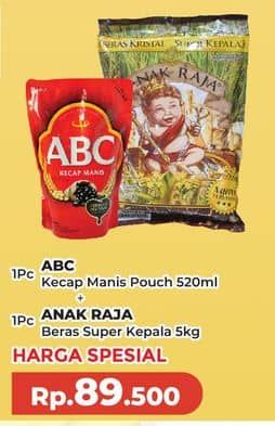 Promo Harga ABC Kecap Manis + Anak Raja Beras Super Kepala  - Yogya