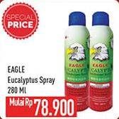 Promo Harga CAP LANG Eagle Eucalyptus Disinfectant Spray 280 ml - Hypermart