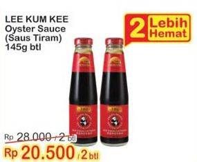 Promo Harga LEE KUM KEE Oyster Sauce per 2 botol 145 ml - Indomaret