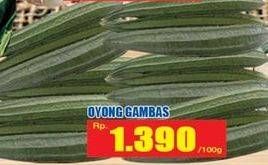 Promo Harga Oyong Gambas per 100 gr - Hari Hari