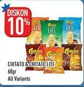 Promo Harga CHITATO Snack Potato Chips/CHITATO Lite Snack Potato Chips    - Hypermart