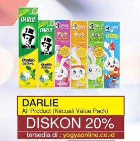 Promo Harga DARLIE Toothpaste All Product, Kecuali Item Value Pack  - Yogya