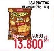 Promo Harga PIATTOS Snack Kentang All Variants per 2 pouch - Alfamidi