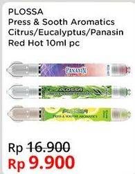 Promo Harga Plossa Aromatics Citrus, Eucalyptus, Panasin, Red Hot 10 ml - Indomaret