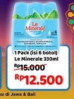 Promo Harga Le Minerale Air Mineral 330 ml - Indomaret