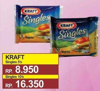 Promo Harga KRAFT Singles Cheese 5 pcs - Yogya