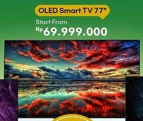 Promo Harga SONY/LG/Panasonic OLED SMart TV 77 Inci  - Electronic City