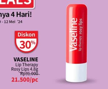 Promo Harga Vaseline Lip Balm Stick Rosy Lips 4 gr - Guardian