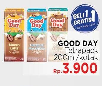 Promo Harga Good Day Coffee Drink Tetrapack 200 ml - LotteMart
