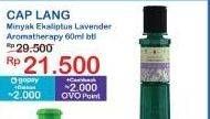 Promo Harga Cap Lang Minyak Ekaliptus Aromatherapy Lavender 60 ml - Indomaret
