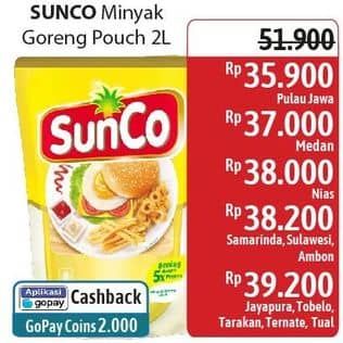 Promo Harga Sunco Minyak Goreng 2000 ml - Alfamidi