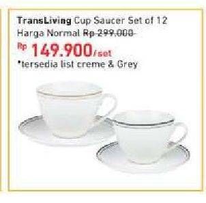 Promo Harga Cup Saucer  - Carrefour