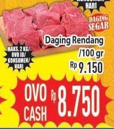 Promo Harga Daging Rendang Sapi per 100 gr - Hypermart