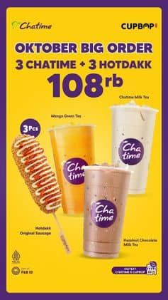 Promo Harga Oktober Big Order  - Chatime