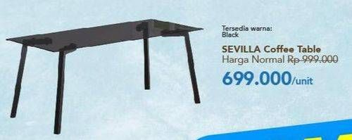 Promo Harga SEVILLA Coffee Table  - Carrefour