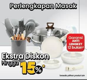 Promo Harga Perlengkapan Masak  - COURTS