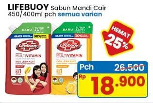 Promo Harga Lifebuoy Body Wash All Variants 400 ml - Indomaret