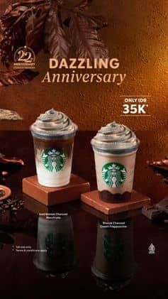 Promo Harga Dazzling Anniversary  - Starbucks