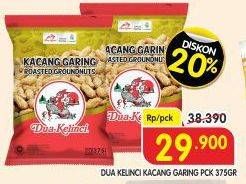 Promo Harga Dua Kelinci Kacang Garing Original 375 gr - Superindo