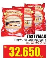 Promo Harga TASTYMAX Bratwurst Original per 6 pcs 500 gr - Hari Hari