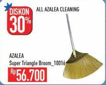 Promo Harga AZALEA Super Triangle Broom  - Hypermart