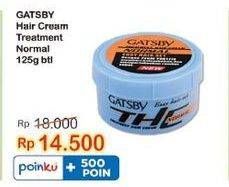 Promo Harga GATSBY Hair Treatment Cream Normal 125 gr - Indomaret