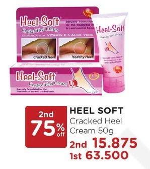 Promo Harga HEEL SOFT Craked Heel Cream 50 gr - Watsons