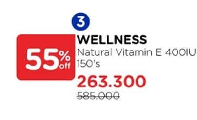 Wellness Natural Vitamin E-400 I.U