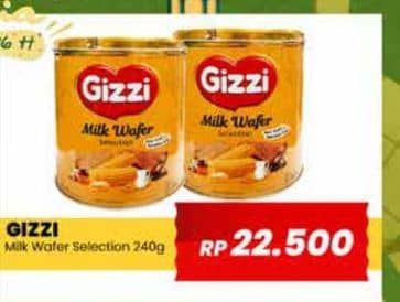 Promo Harga Gizzi Festive Milk Biscuit Selection 240 gr - Yogya