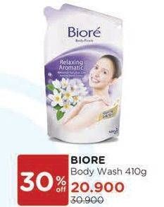 Promo Harga BIORE Body Foam Beauty Relaxing Aromatic 450 ml - Watsons