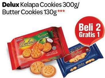 Promo Harga ASIA Delux Butter Cookies 130 gr - Carrefour