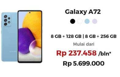 Promo Harga SAMSUNG Galaxy A72  - Erafone