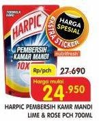 Promo Harga HARPIC Pembersih Kamar Mandi Lime, Rose 700 ml - Superindo