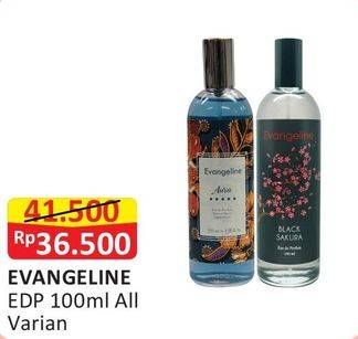 Promo Harga EVANGELINE Eau De Parfume All Variants 100 ml - Alfamart