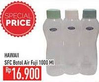 Promo Harga HAWAII Bottle Fuji 1000 ml - Hypermart