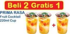 Promo Harga PRIMA RASA Fruit Cocktail 220 ml - Indomaret