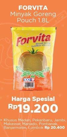 Promo Harga FORVITA Minyak Goreng 1800 ml - Alfamart