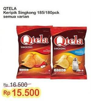 Promo Harga Qtela Keripik Singkong All Variants 185 gr - Indomaret