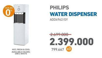 Promo Harga PHILIPS ADD4962/70 Dispenser  - Electronic City