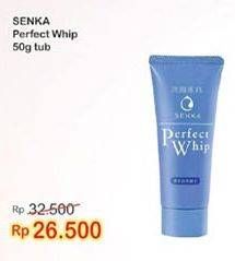Promo Harga SENKA Perfect Whip Facial Foam 50 gr - Indomaret