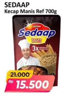 Promo Harga Sedaap Kecap Manis 700 ml - Alfamart