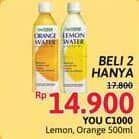 Promo Harga You C1000 Isotonic Drink Orange Water, Lemon Water 500 ml - Alfamidi