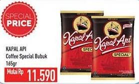 Promo Harga Kapal Api Kopi Bubuk Special 165 gr - Hypermart